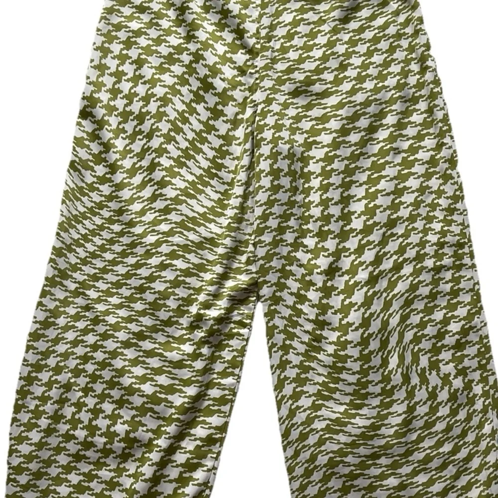 Urban Outfitters Green Palazzo Pants Womens Medium High Rise Boho Retro - Picture 6 of 16